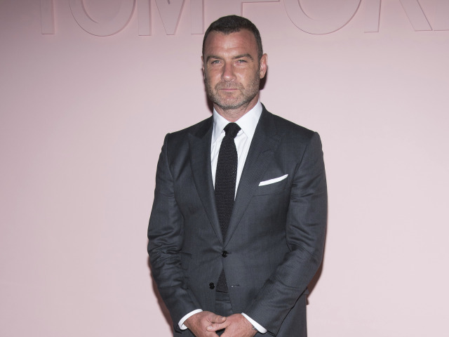Herec Liev Schreiber na módnej šou Tom Ford.