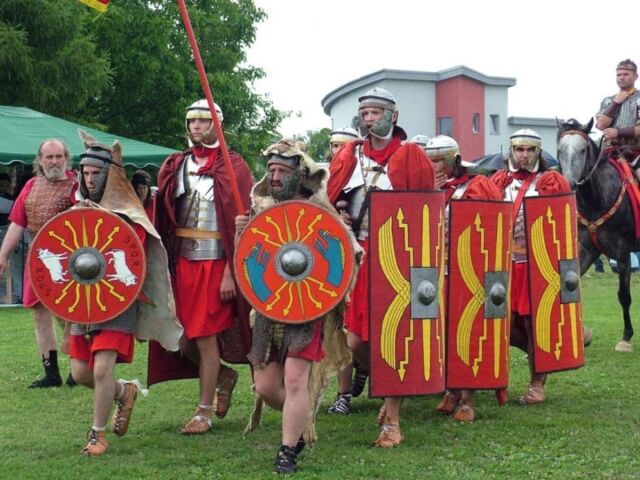 Rímske hry, Gerulata, Rimania, Rusovce