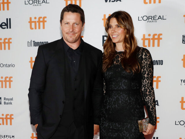 Herec Christian Bale a jeho manželka Sibi Blazic na festivale v Toronte. 