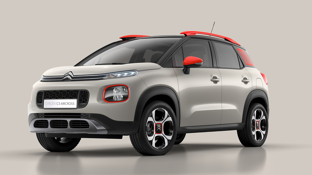 Citroën C3 Aircross zdieľa platformu s modelom Opel Crossland.