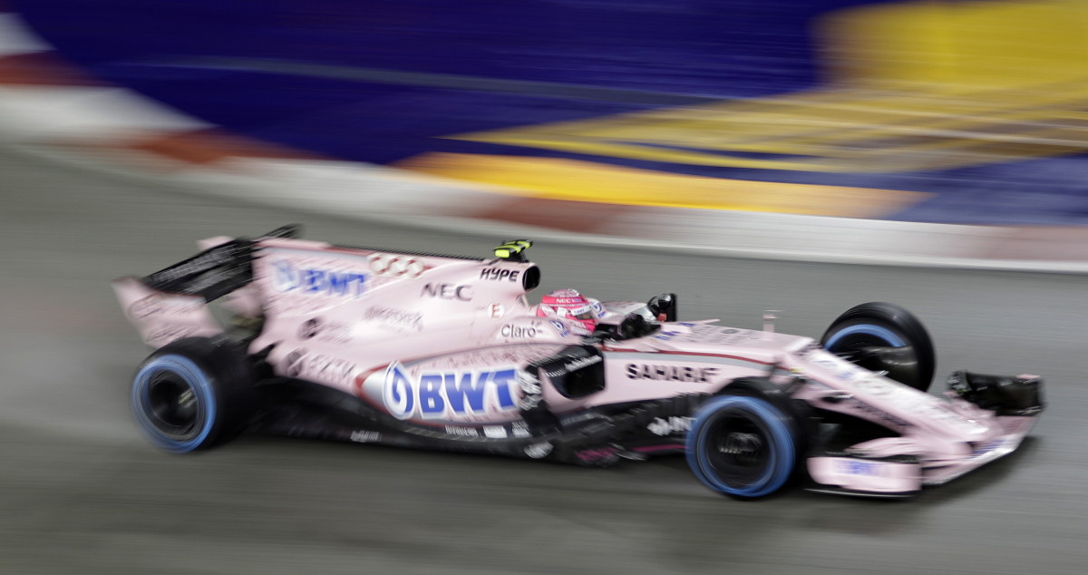 Singapore F1 GP Auto Racing