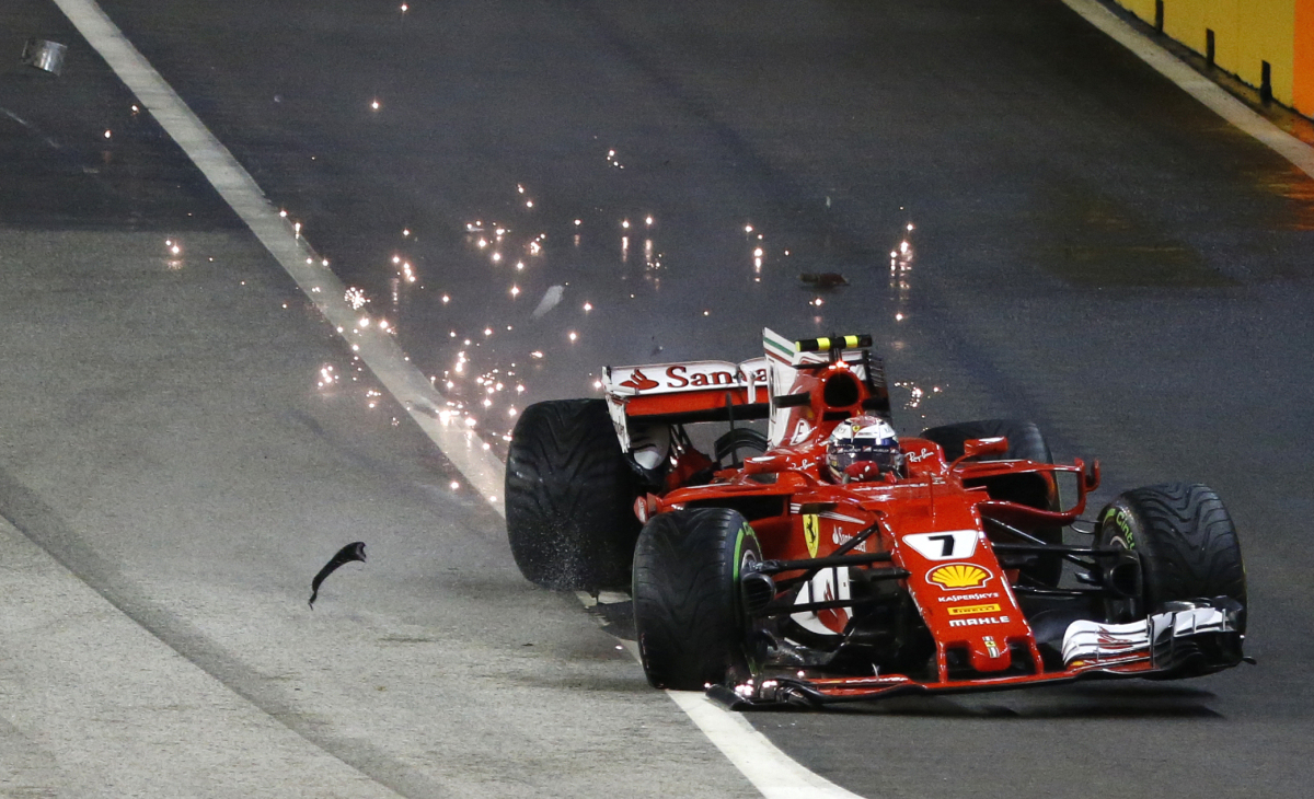 Singapore F1 GP Auto Racing