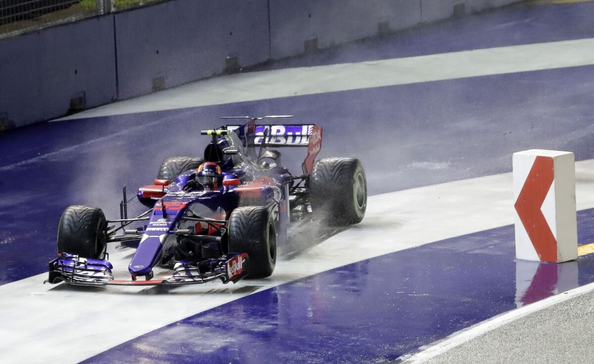 Singapore F1 GP Auto Racing