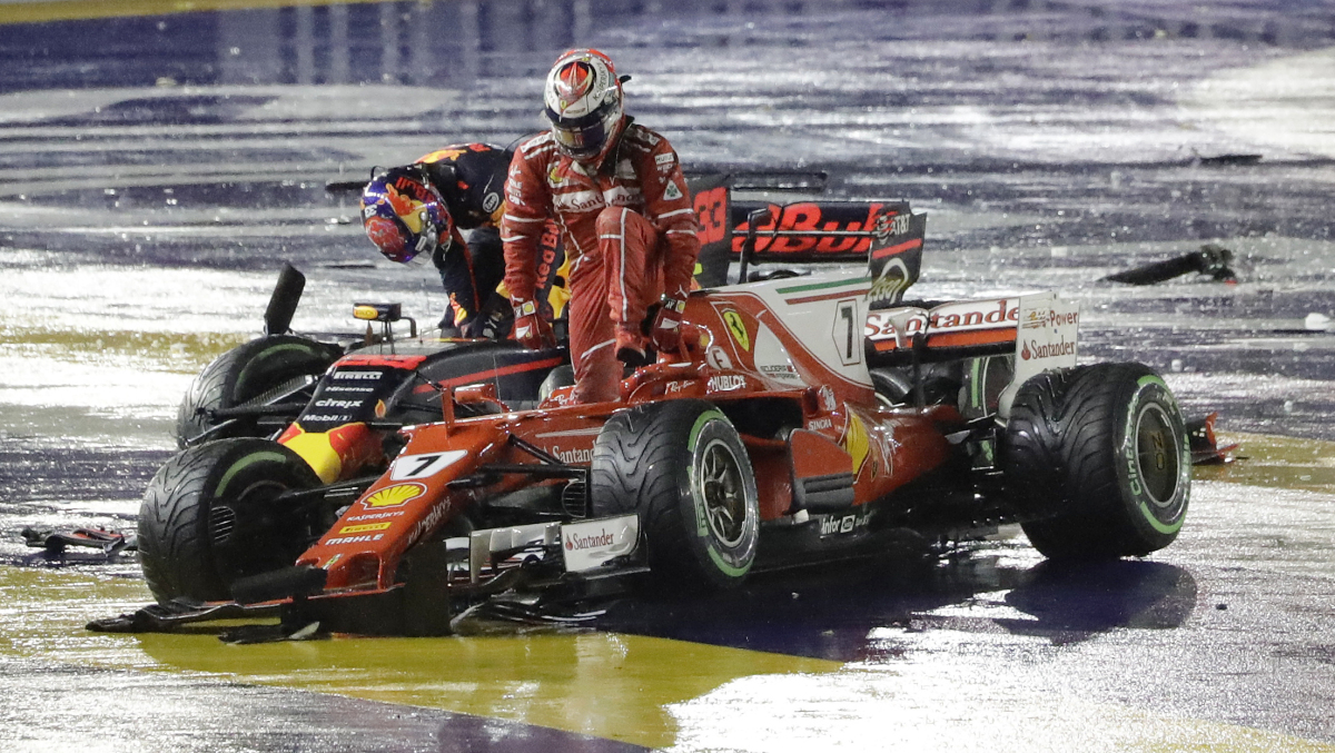 Singapore F1 GP Auto Racing
