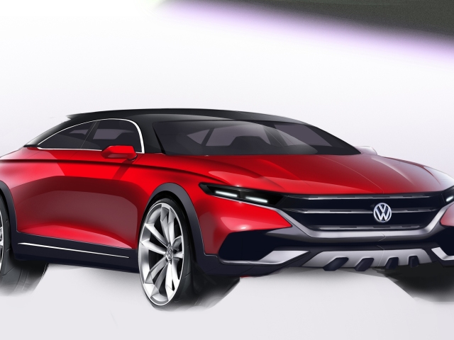 VW Phideon - skica