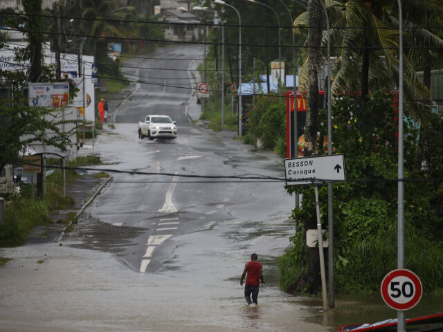 Guadeloupe, zaplava, maria