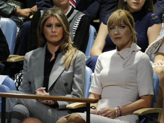 Melania Trump (vľavo) a Jarmila Lajčáková-Hargašová