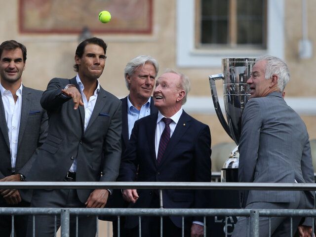 Rafael Nadal, Björn Borg, Rod Laver, John McEnroe