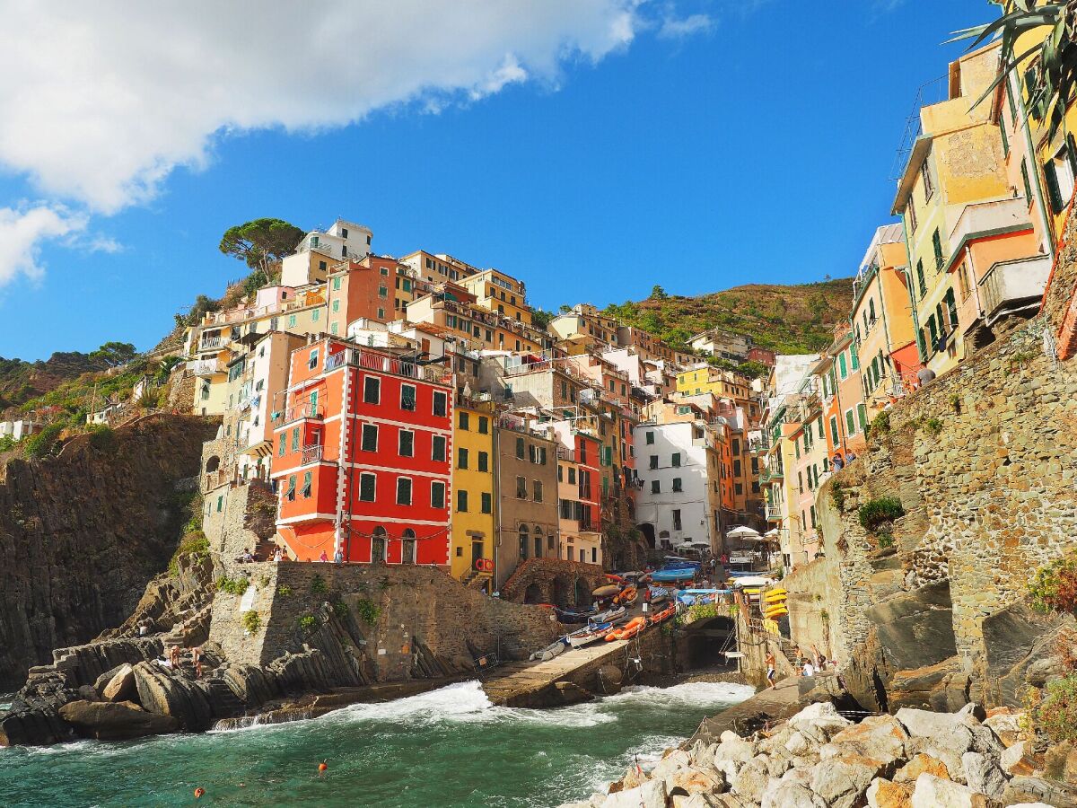 Taliansko, Cinque Terre, more, leto, dovolenka