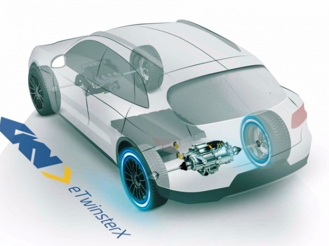 GKN TwinsterX - hybridný modu