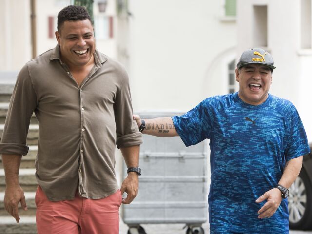 Ronaldo, Diego Maradona