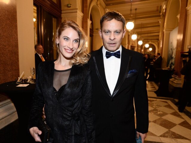 Filip Renč a herečka Marie Kružíková