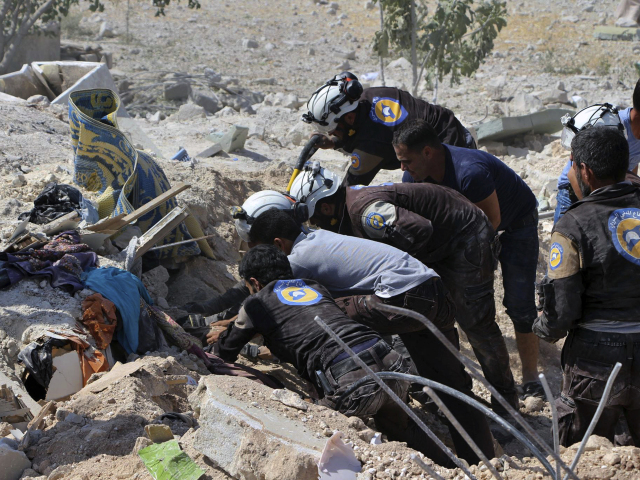 sýria, nalet, idlib