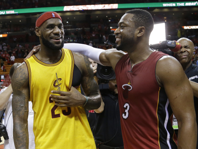 NBA Wade James