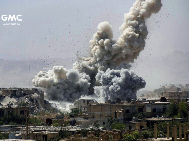 syria, idlib, bombardovanie,
