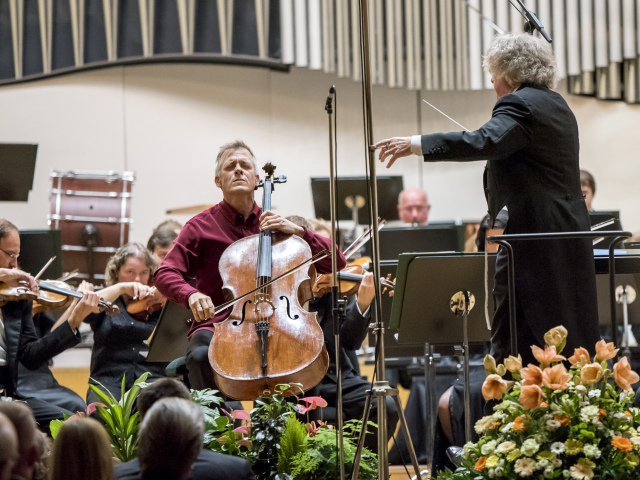 Alban Gerhardt a dirigent James Judd