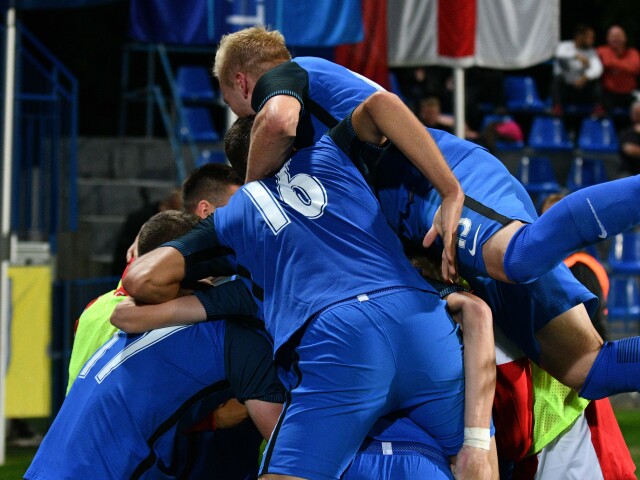 Futbalisti do 21 rokov, radosť