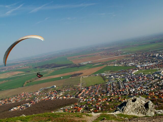 Padák, paragliding, Nitra