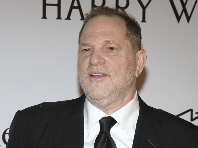 Slávny producent Harvey Weinstein na archívnom zábere.