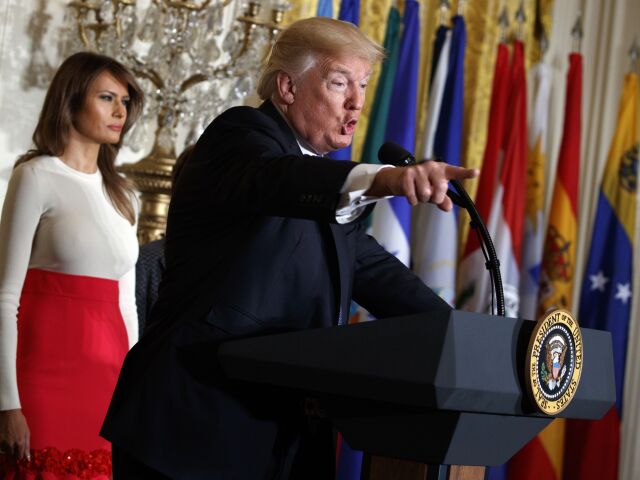 Trump, melanie trumpová