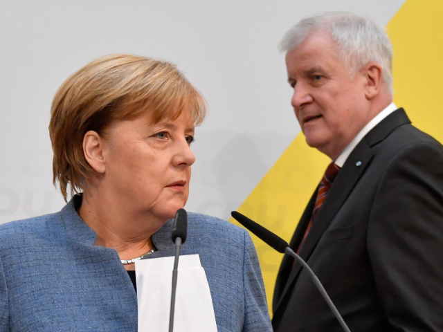 Angela Merkelová, Horst Seehofer 