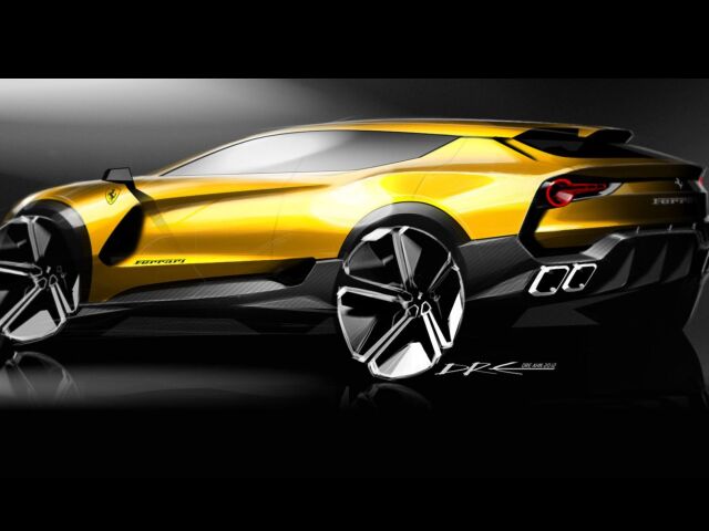Ferrari F16X- skica