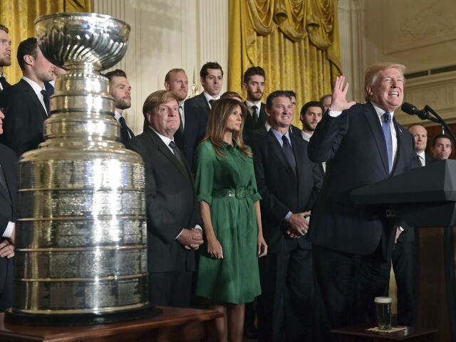 Trump Penguins Hockey