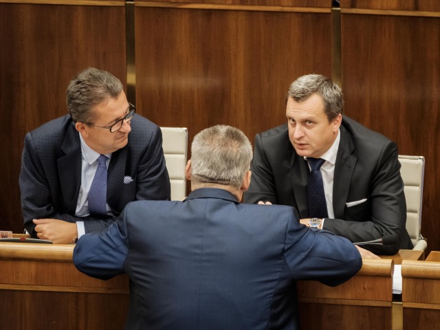 parlament, danko, richter, glvac
