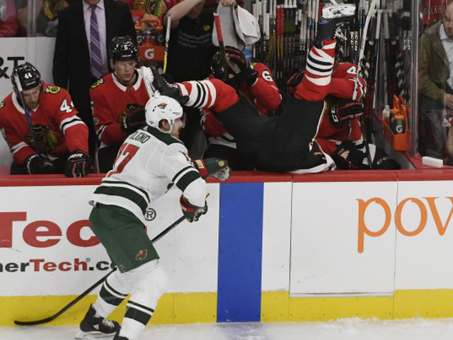 Marcus Foligno, Brent Seabrook