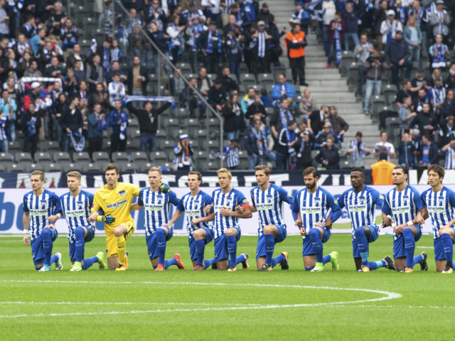 Hertha protest Duda Pekarík