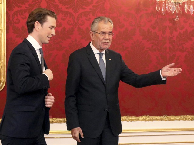 Alexander Van der Bellen Sebastian Kurz