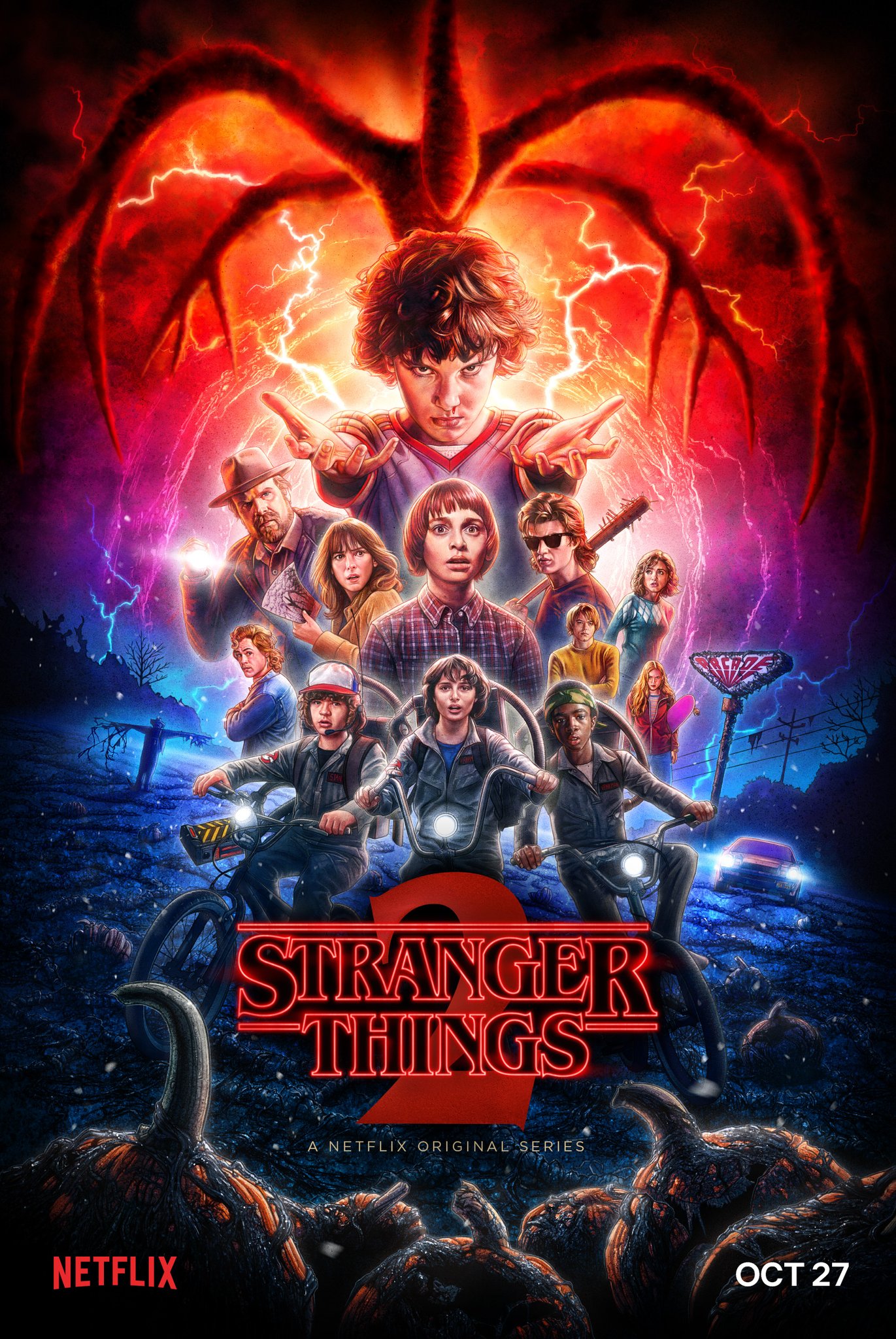 Druhá séria Stranger Things bude mať o jednu epizóda viac, ako prvá.