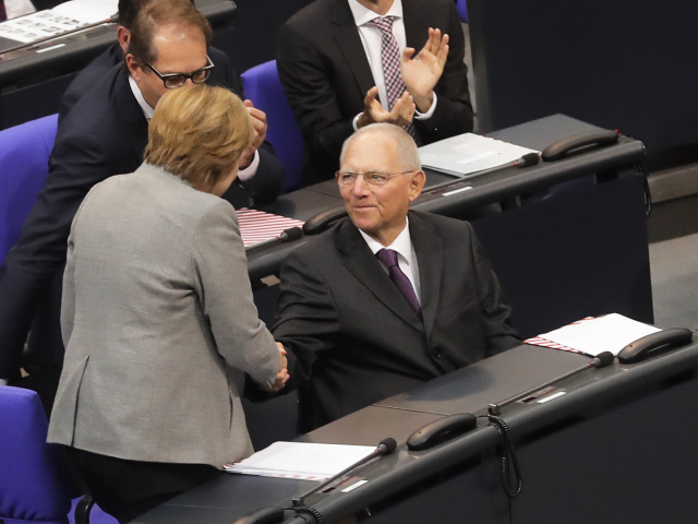 Wolfgang Schäuble, merkel