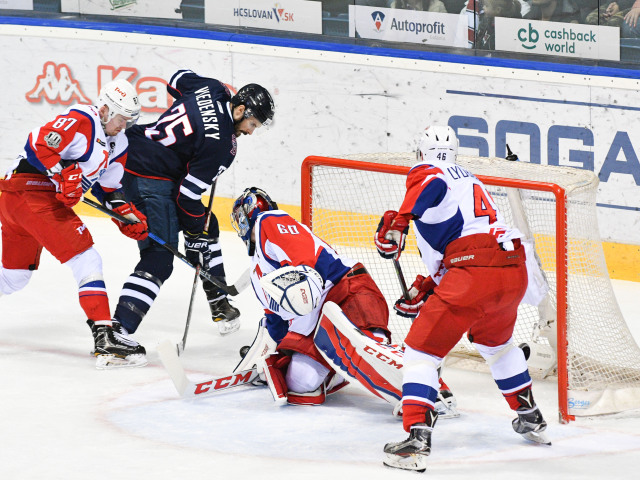 HOKEJ-KHL: Bratislava - Jaroslavľ