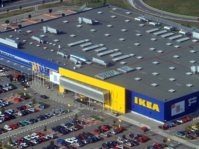 Ikea, parkovisko