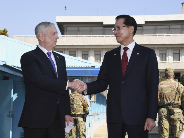 James Mattis a Song Jong-mu
