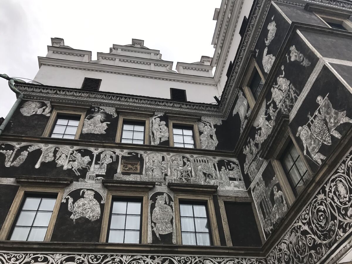 litomerice hotel sgrafita