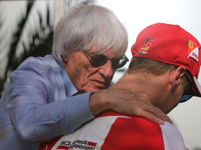 Bernie Ecclestone, Sebastian Vettel