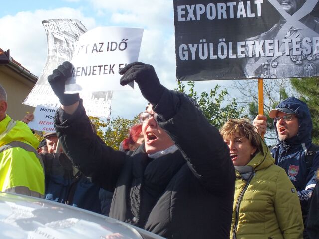 protest, vydrany, horthy
