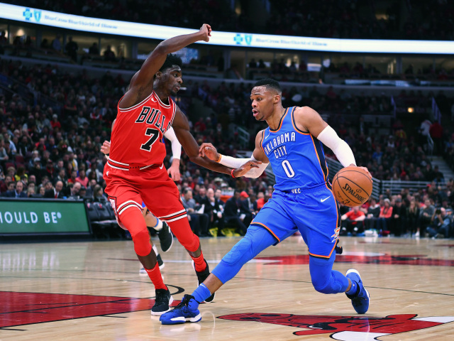 Russell Westbrook, Justin Holiday