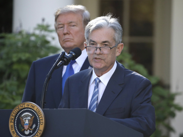 Jerome Powell, Donald Trump