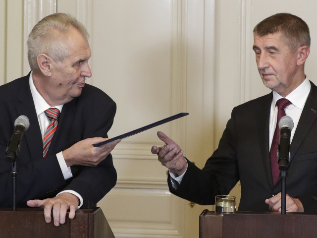 Miloš Zeman Andrej Babiš