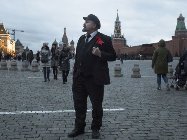 Russia Lenin Impersonator