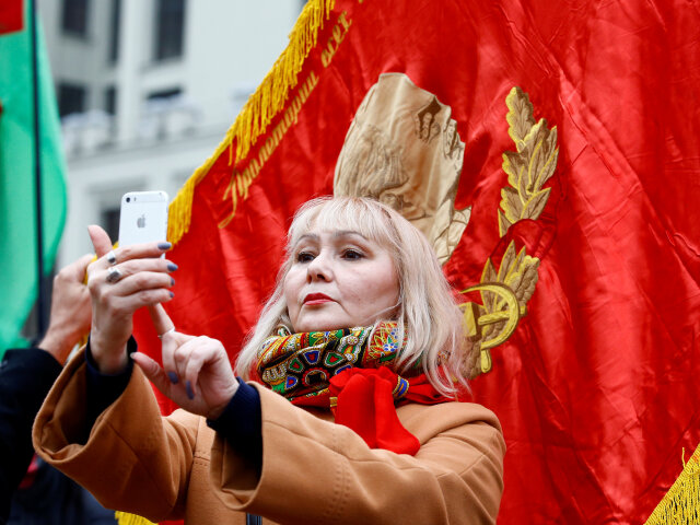 minsk, lenin, selfie