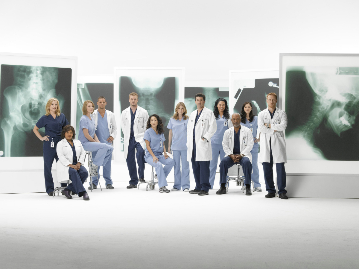 Klinika Grace, greys anatomy,