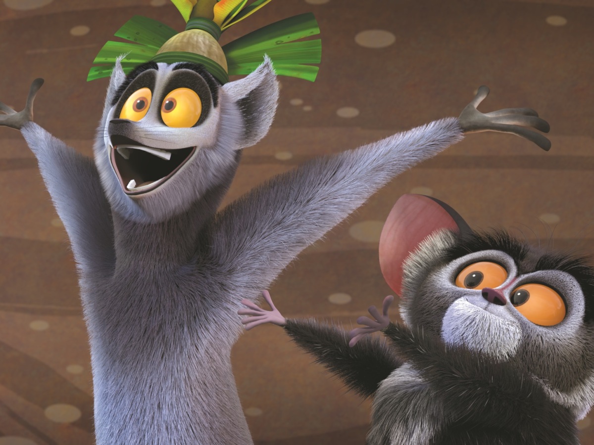 Kráľ Julian, film madagaskar, julian,