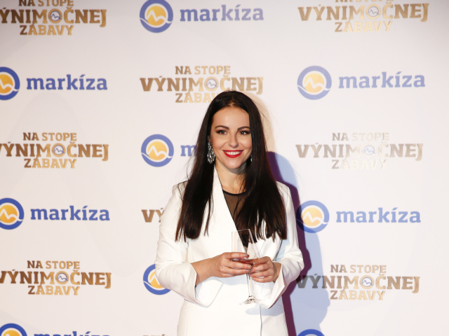 Na akcii Markíza sa objavila aj speváčka Katka Knechtová. 