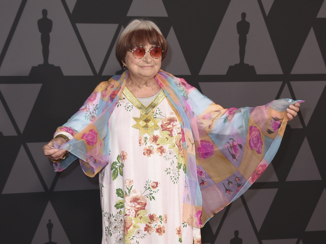 Francúzska režisérka Agnes Vardová. Varda
