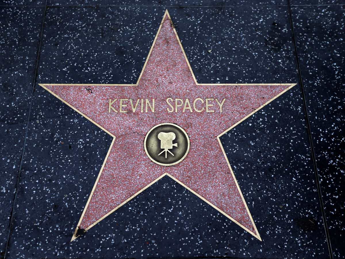 kevin spacey, hviezda kevina spaceyho na chodníku slávy,