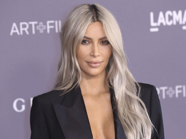 Televízna celebrita Kim Kardashian West.